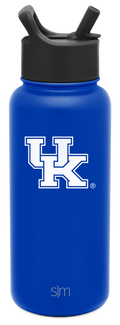 Collegiate Summit Water Bottle with Straw Lid